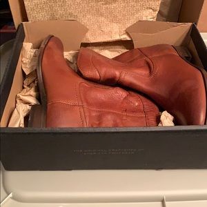 Leather Frye boots!